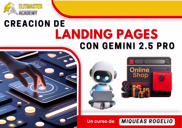 Creación de Landing Pages de Alta Conversión con Gemini 2.5 Pro